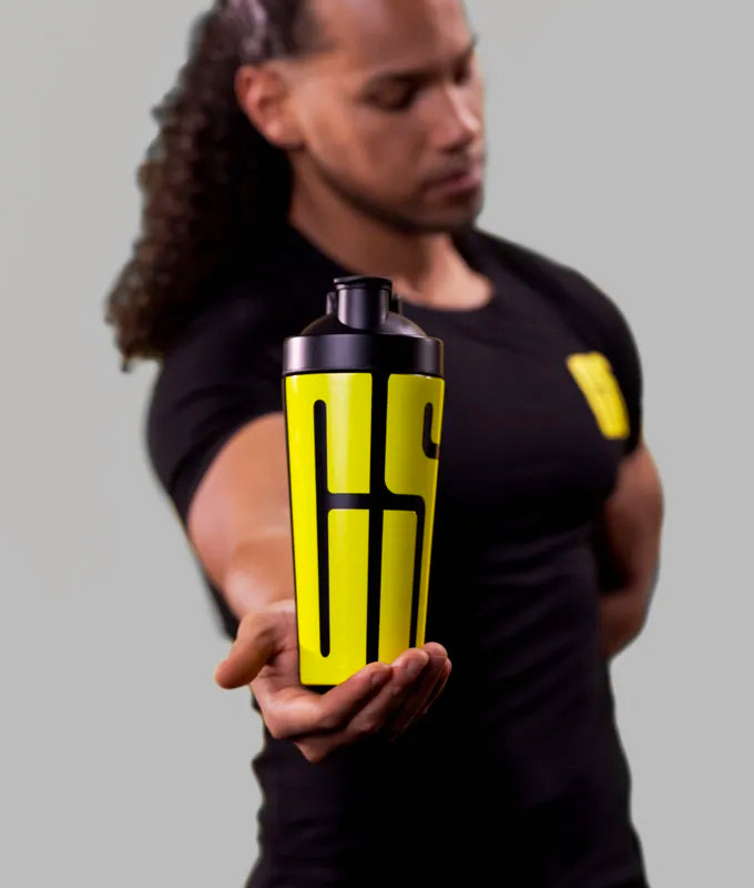 Black YJP Fuel Stainless Steel Shaker Bottle – Yellow Jacket
